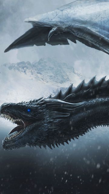 Night King, Dragon, Game of Thrones, Concept Art