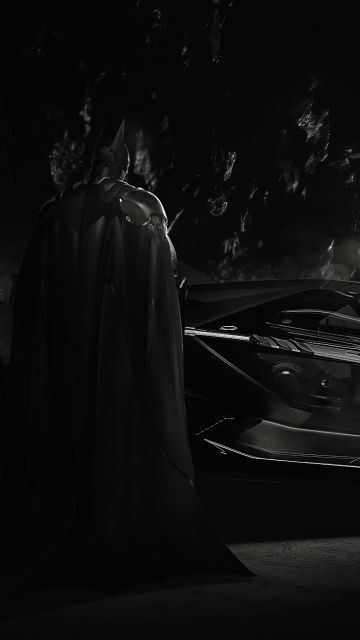 Batman, Batmobile, Batcave
