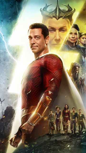 Shazam! Fury of the Gods, Zachary Levi as Shazam, DC Comics, 2023 Movies