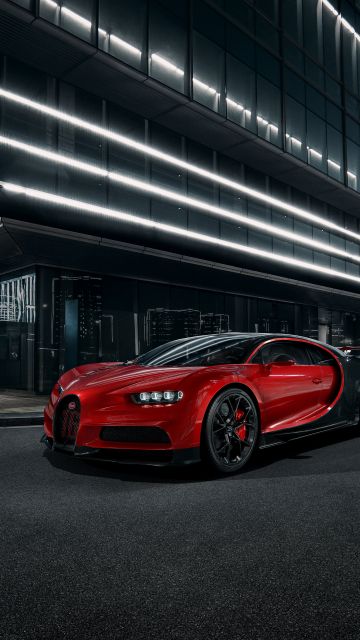 Bugatti Chiron Sport, Sports cars, 5K