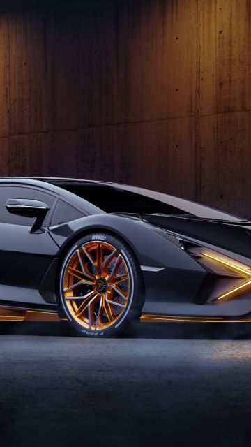 Lamborghini Sián FKP 37, Black cars, Dark aesthetic