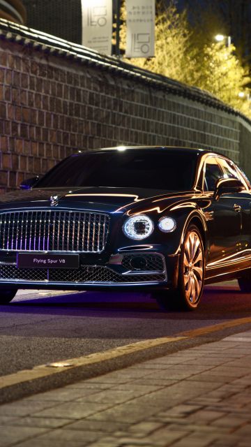 Bentley Flying Spur V8, High Performance Sedan, Luxury Sedan