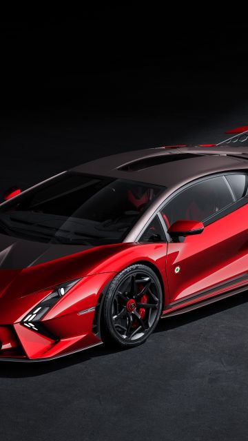 Lamborghini Invencible, One off cars, Sports cars, 5K, 2024, Dark background, 8K