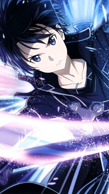 Kirito (Kirigaya Kazuto), Sword Art Online, SAO, Aesthetic anime