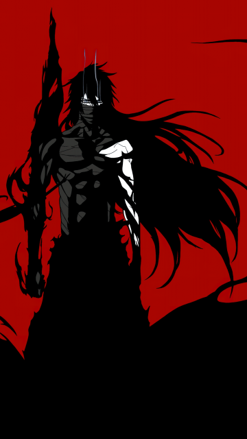 Ichigo Kurosaki, Bleach, 5K, Red background