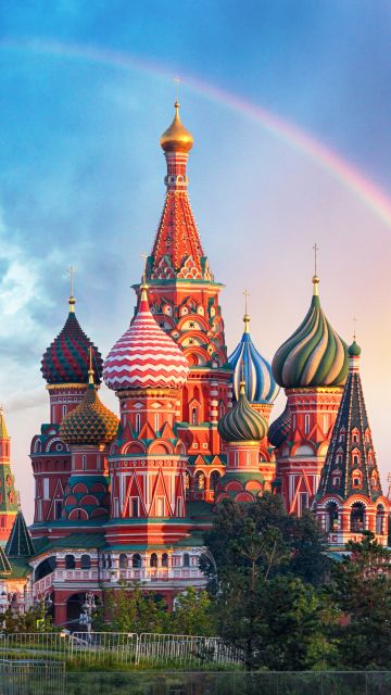 St Basil's Cathedral, Red Square, Moscow, Russia, Ancient architecture, Landmark, Tourist attraction, 5K