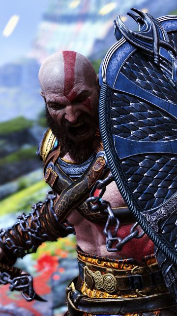 God of War, Ultrawide, Kratos, PC Games, Guardian Shield, 5K, 8K