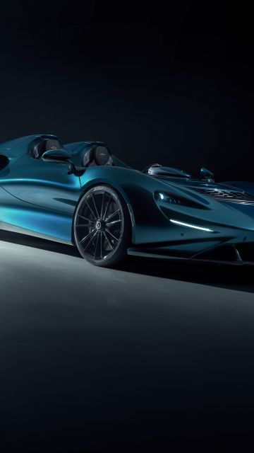 Novitec McLaren Elva, Sports cars, 2023, Dark background, 5K, 8K