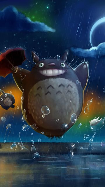 My Neighbor Totoro, Tonari no Totoro, Animation movies, 5K, Studio Ghibli