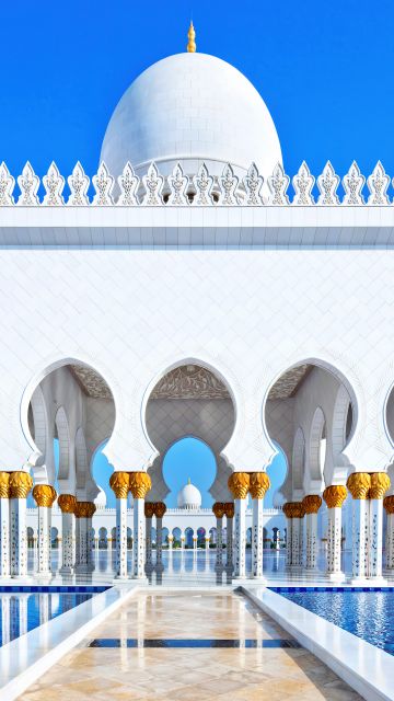 Sheikh Zayed Grand Mosque, Abu Dhabi, United Arab Emirates, UAE, Islamic, Spiritual