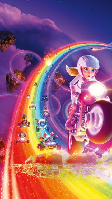 Princess Peach, The Super Mario Bros. Movie, 2023 Movies, Animation movies, 5K, 8K