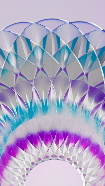 Symmetry, Abstract background, Purple, Lavender
