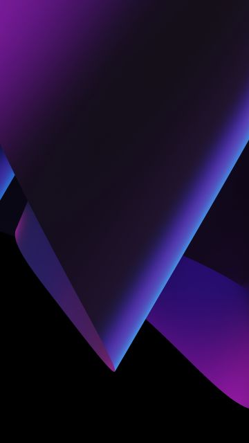 Purple abstract, Black background, 8K, 5K