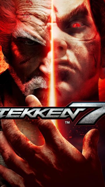 Tekken 7, Heihachi Mishima, Kazuya Mishima, Red, PC Games, PlayStation 4, Xbox One