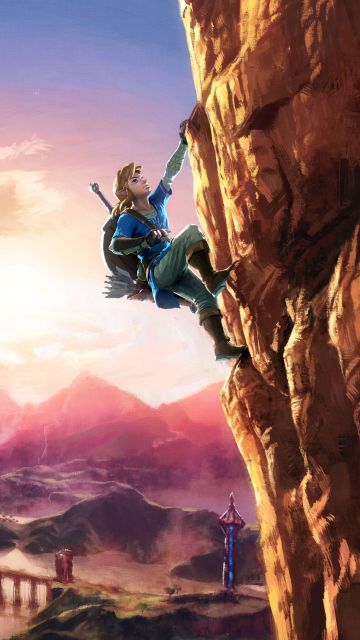 Link, The Legend of Zelda: Breath of the Wild, Nintendo Switch, Hyrule, 5K, 8K