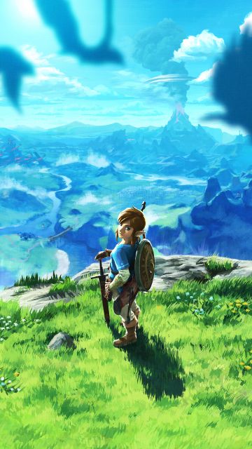 Link, Hyrule, The Legend of Zelda: Breath of the Wild, Nintendo Switch
