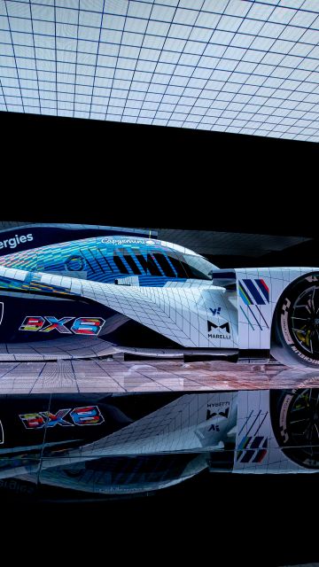Peugeot 9X8, Electric Race Cars, Le Mans, Futuristic, Hybrid cars, 5K, 8K, 2023