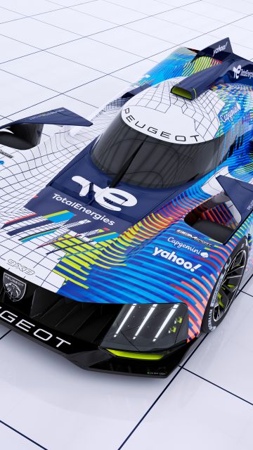 Peugeot 9X8, Hybrid race cars, Le Mans Hypercar, 5K, 8K