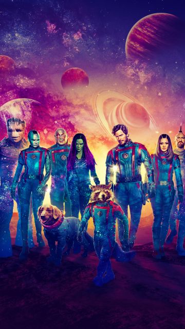 Guardians of the Galaxy Vol. 3, Marvel Comics, 5K, 2023 Movies