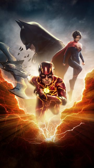 The Flash, Batman, Supergirl, Flash, DC Comics, Movie poster, 2023 Movies