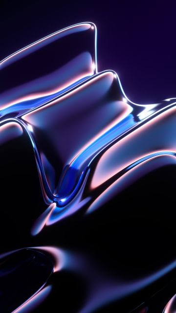 Abstract background, Liquid, Blue abstract, 5K