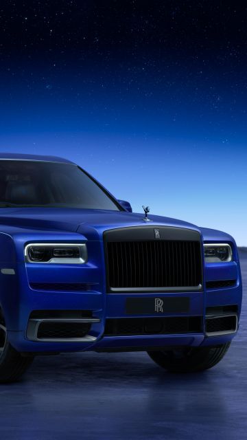 Rolls-Royce Cullinan Black Badge, Blue Shadow, 5K, 8K