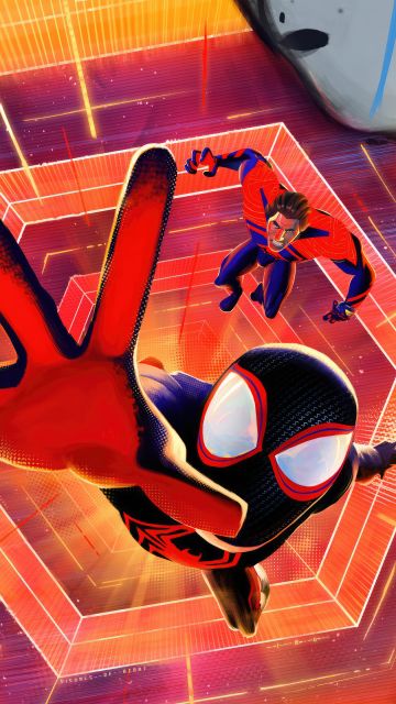 Miguel O'Hara, Spider-Man: Across the Spider-Verse, 2023 Movies, 5K, Spiderman