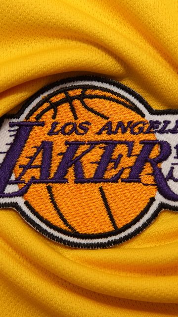 Los Angeles Lakers, Jersey, Logo, 5K, Football team, Yellow