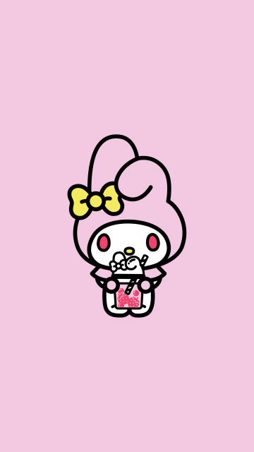 My Melody, Pink, 5K, Cute cartoon, Sanrio