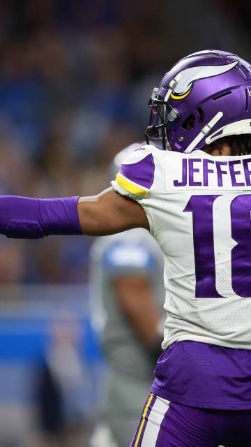Justin Jefferson, Wide receiver, Minnesota Vikings, American football player, 5K