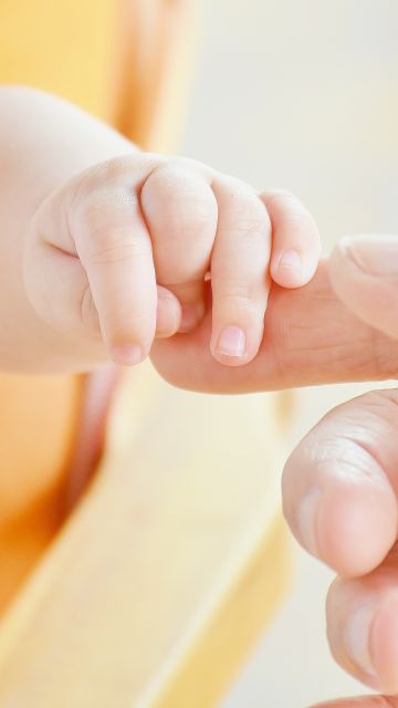 Baby hands, Infant, Holding hands, Hands together, Cute Baby, 5K, Happy Fathers Day