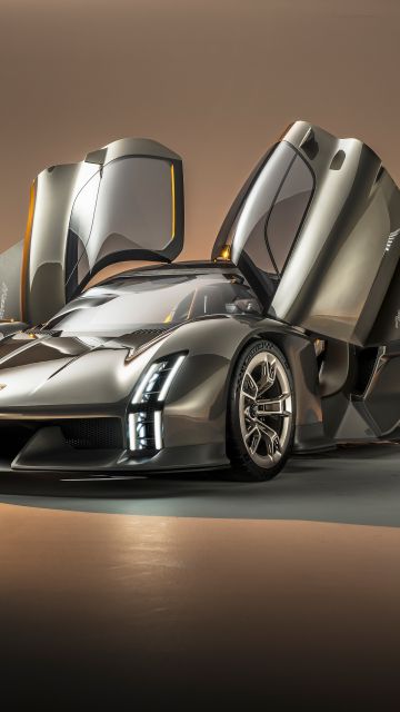 Porsche Mission X, Electric Sports cars, 5K, 2023