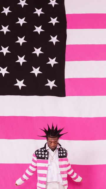 Pink Tape, Lil Uzi Vert, Hip hop, American flag
