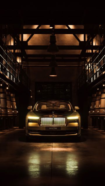 Rolls-Royce Spectre, Luxury EV, 2024, 5K