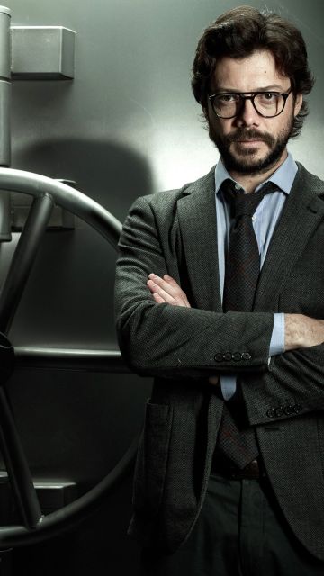 Alvaro Morte, Sergio Marquina, Alvaro Morte as The Professor, Money Heist, TV series