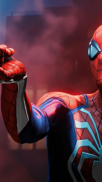 Marvel's Spider-Man Remastered, Advanced suit, Video Game, Spiderman