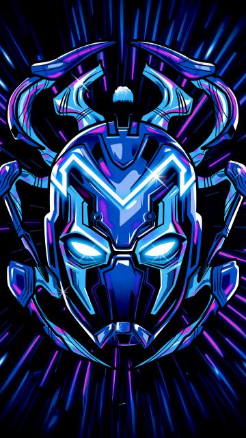 Blue Beetle, AMOLED, DC Comics, 2023 Movies, Dark aesthetic