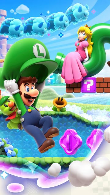 Super Mario Bros. Wonder, Nintendo Switch, 2023 Games, 5K