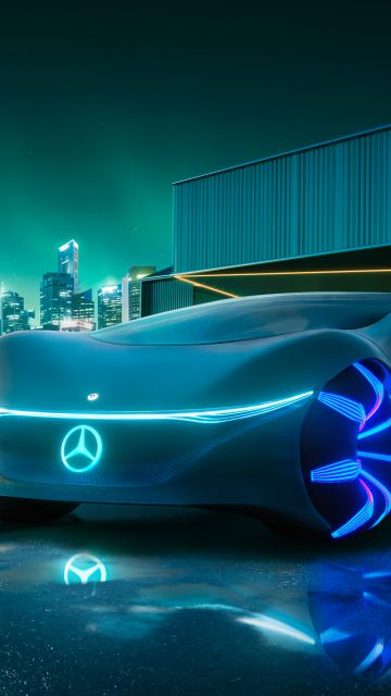 Mercedes-Benz Vision AVTR, Futuristic, Concept cars, 5K
