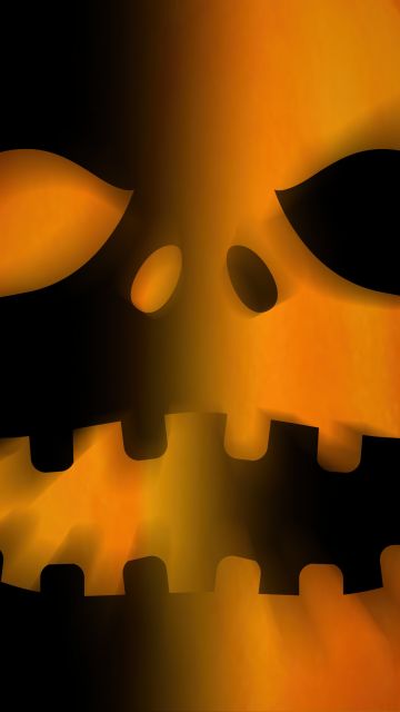 Scary, Evil laugh, Jack-o'-lantern, 5K, Halloween Pumpkin