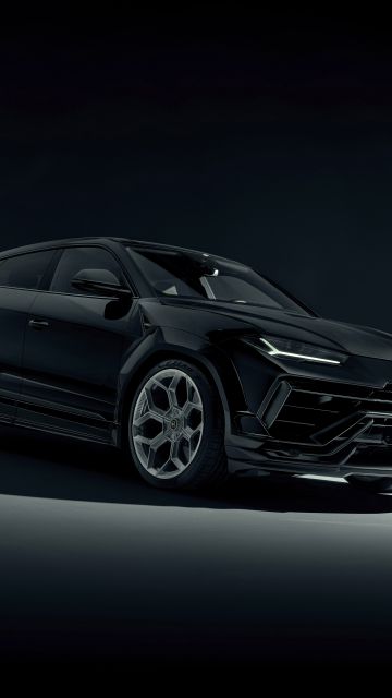 Lamborghini Urus Performante, Novitec, 5K, 8K, Dark theme, Dark background