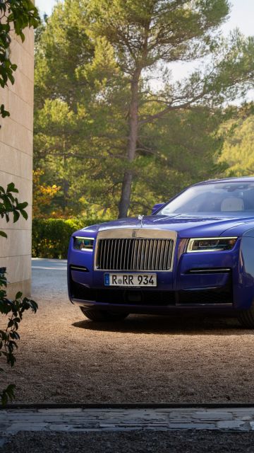 Rolls-Royce Ghost, Purple, 5K, 8K