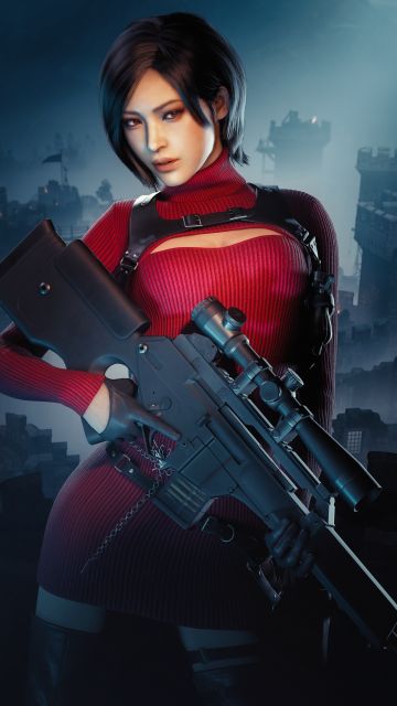 Ada Wong, Resident Evil 4, Sniper rifle
