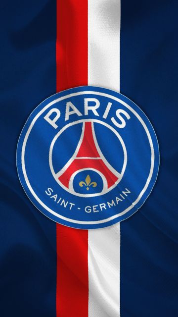 Paris Saint-Germain, 5K, Logo, Football club, Dark blue