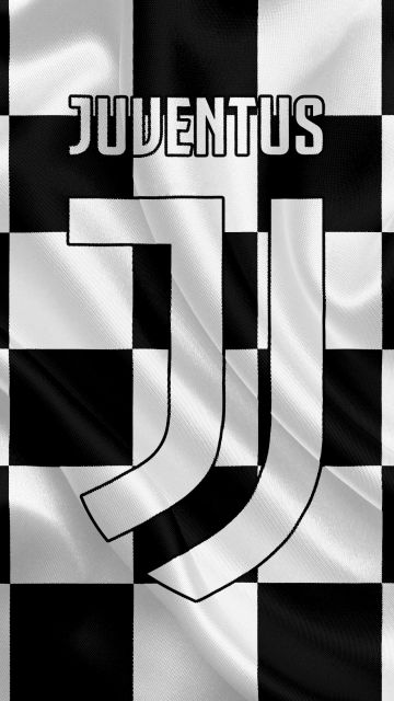 Juventus FC, Squares, Black and White, Soccer, 5K, Football club