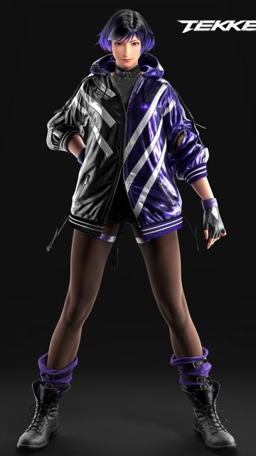 Reina, Tekken 8, Dark background