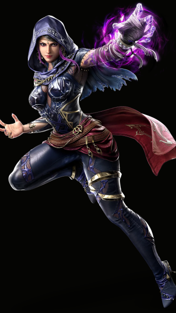 Zafina, Tekken 8, Black background, AMOLED