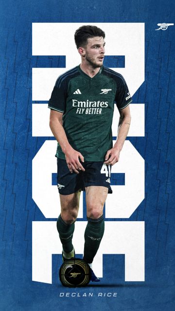 Declan Rice, Arsenal FC, English Football Player