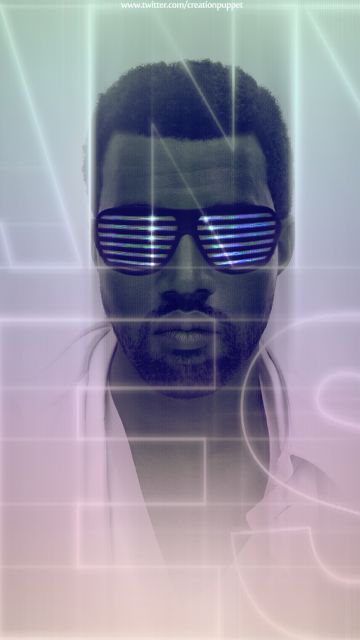 Kanye West, Neon, American rapper