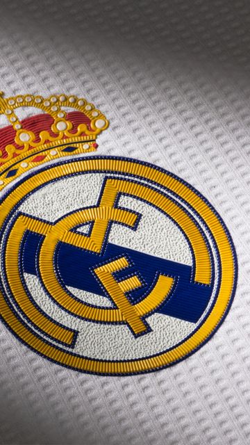 Real Madrid CF, 8K, 5K, Logo, Spanish, Football club